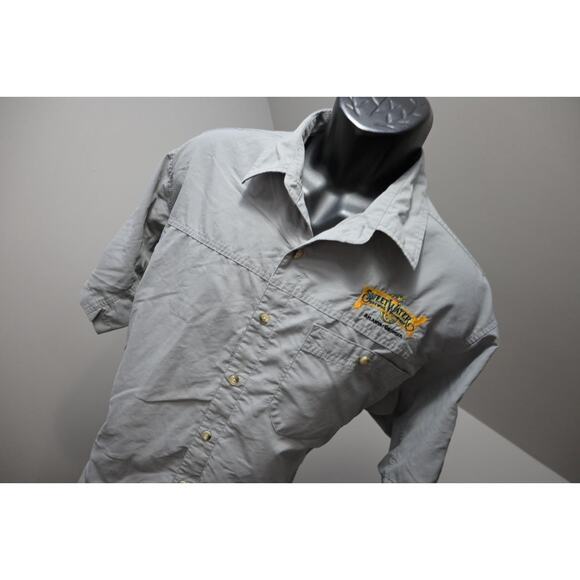 Mountain HardWear Shirt Sweet Water Brewing High Country Gray Mens Size Large - Picture 4 of 9